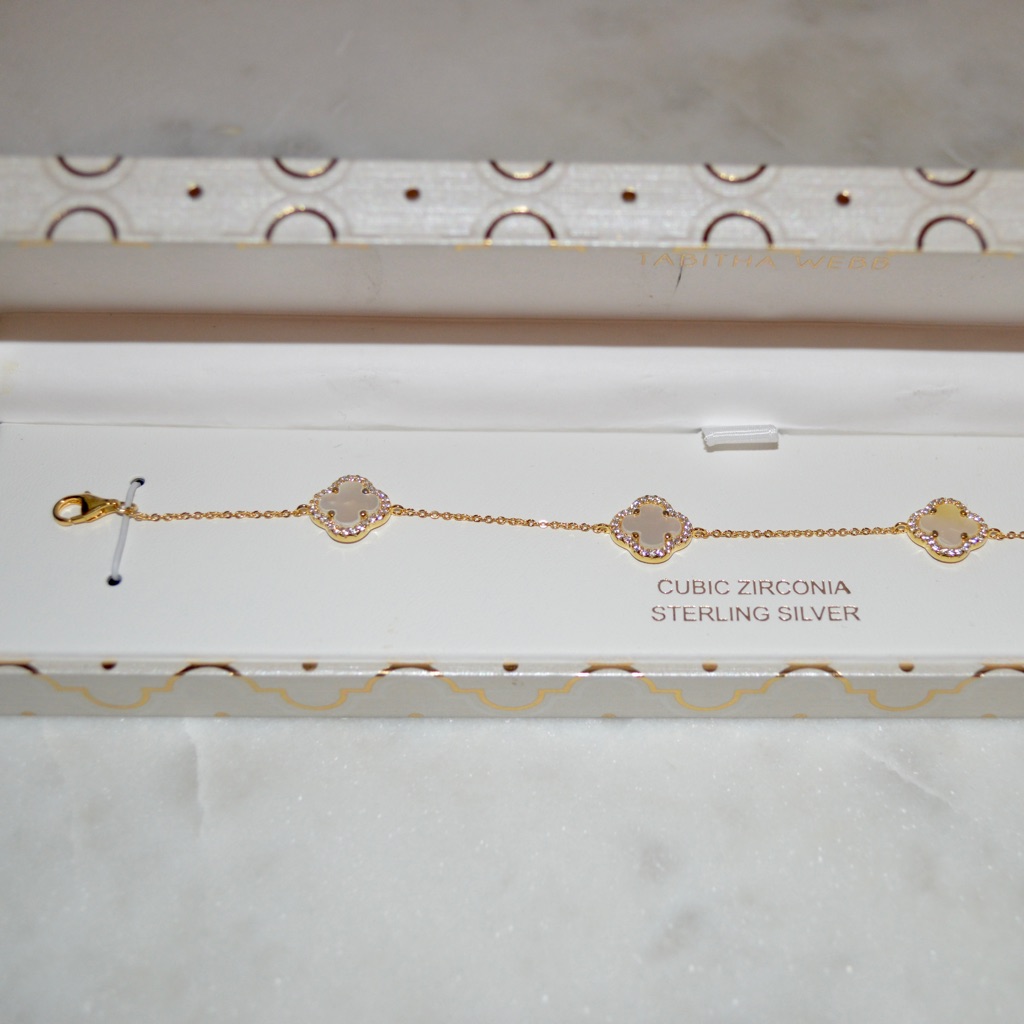 Tabitha Webb Nib Three Clover Bracelet (Discounted Shipping)